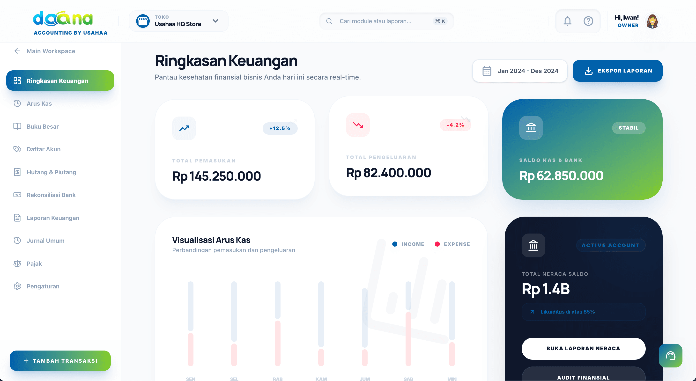 Daana Interface Preview